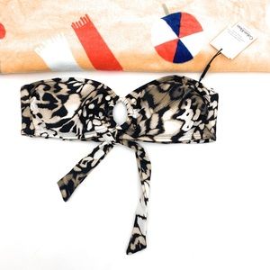 Calvin Klein Swim - 4/$25 Calvin Klein Animal Print Bikini Top XL NWT Calvin Klein Swim - 4/$25 Calvin Klein Animal Print Bikini Top XL NWT